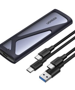 Gabinete para Disco M.2 Ugreen Caja Ugreen 10Gbps M.2 NVMe SATA Caja Ugreen 10Gbps M.2 NVMe SATA