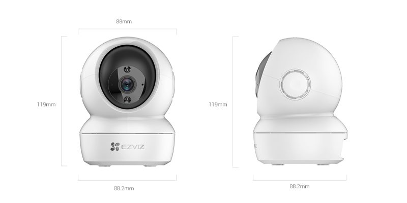 Cámara Inalámbrica Ezviz CS-H6c 2K+ Cámara Inalámbrica Ezviz CS-H6c 2K+