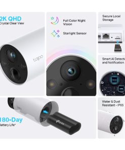 Cámara Tapo C420S1 Tp-Link de Exterior Camara Tapo C420S1 Tp Link de Exterior pronet uy Camara Tapo C420S1 Tp Link de Exterior pronet uy