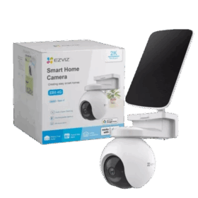 Cámara Ezviz PTZ EB8 4G con Panel y Bateria