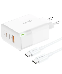 Cargador Foneng GSN65 2 USB C y 1 USB A Cargador Foneng GSN65 2 USB C y 1 USB A pronet Cargador Foneng GSN65 2 USB C y 1 USB A pronet