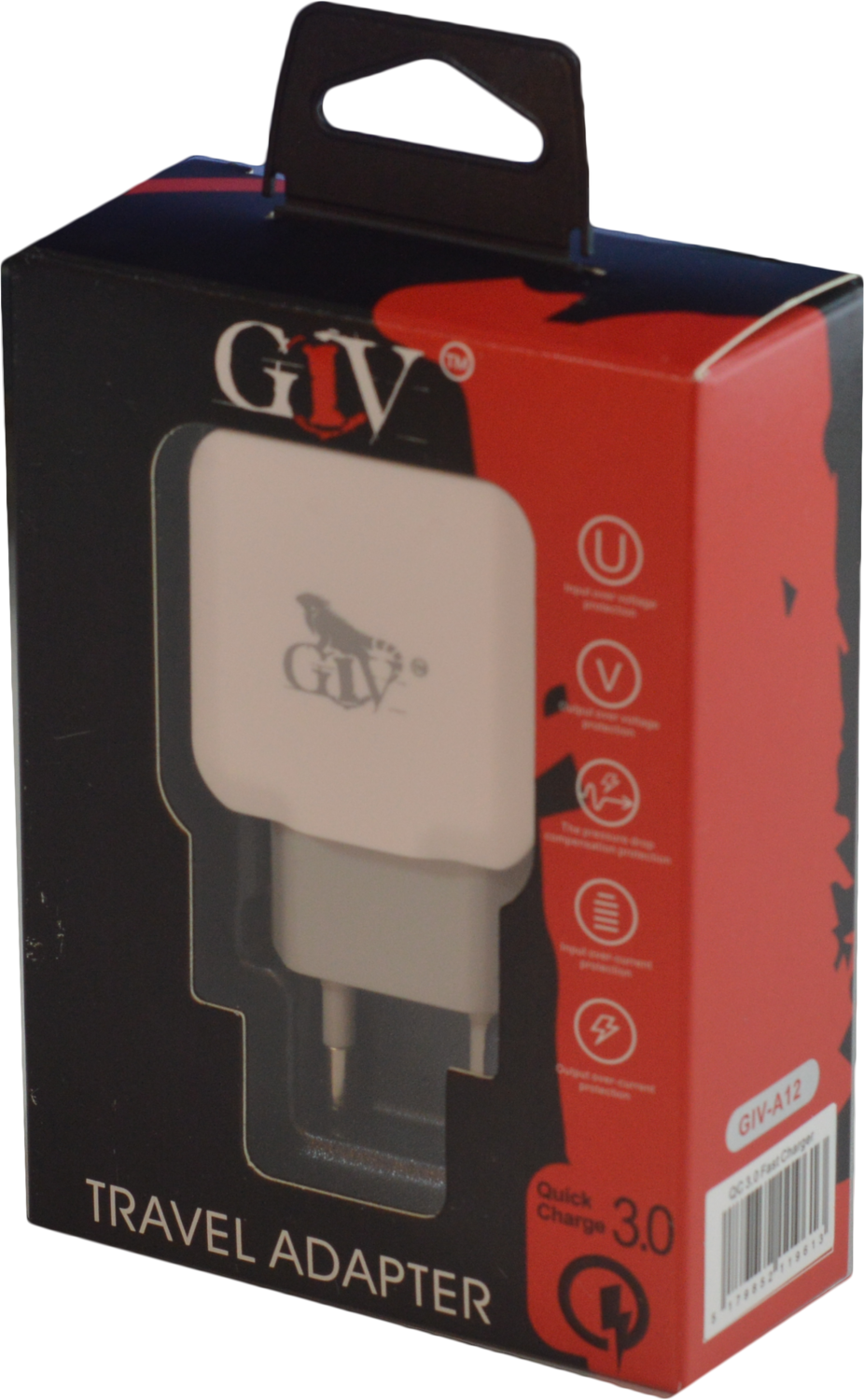 Cargador GIV-A12 de Carga Rapida Cargador GIV A12 de Carga Rapida Cargador GIV-A12 de Carga Rapida