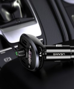 Cargador de Auto Inalambrico Fm BT Usams C21 pronet