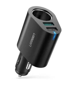 Cargador de Auto UGREEN con 2 Puertos Cargador de Auto UGREEN con 2 Puertos Cargador de Auto UGREEN con 2 Puertos