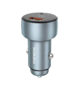 Cargador de Auto Foneng C18 1xUSB y 1xUSB C removebg preview pronet