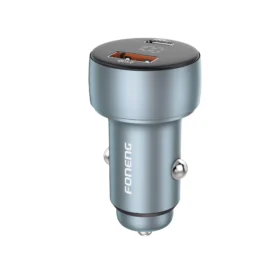Cargador de Auto Foneng C18 1xUSB y 1xUSB C