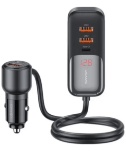 Cargador de Auto Usams US-CC213 165W Cargador de Auto Usams US CC213 165W removebg preview pronet Cargador de Auto Usams US CC213 165W removebg preview pronet