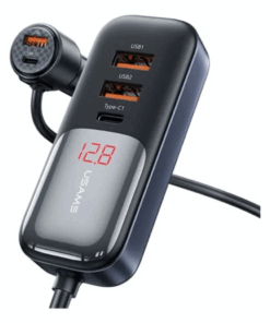 Cargador de Auto Usams US-CC213 165W Cargador de Auto Usams US CC213 165W removebg preview pronet uy Cargador de Auto Usams US CC213 165W removebg preview pronet uy