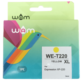 Cartucho Compatible Epson WE-T220 Amarillo Cartucho Compatible Epson WE-T220 Amarillo