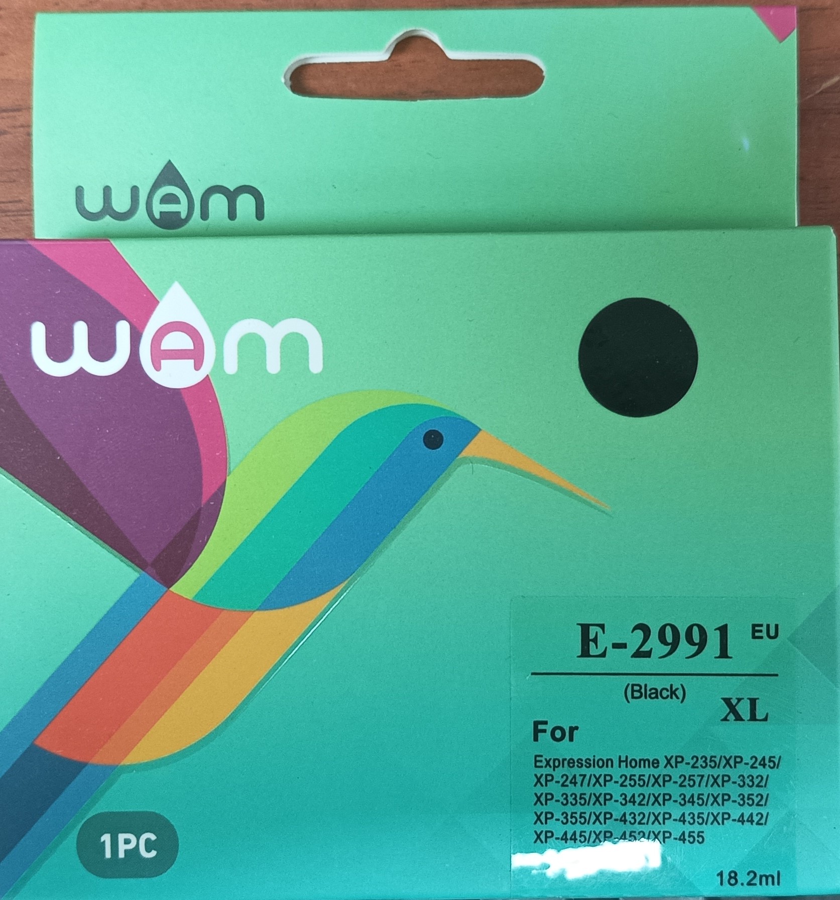 Cartucho de Tinta WAM Compatible con Epson E-2991 XL Negro Cartucho Epson E 2991XL Cartucho de Tinta WAM Compatible con Epson E-2991 XL Negro