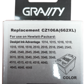 Cartucho Gravity 662XL Color Cartucho Gravity 662XL Color
