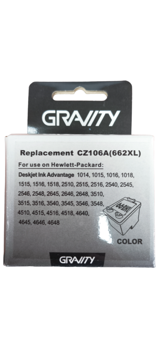 Cartucho Gravity 662XL Color