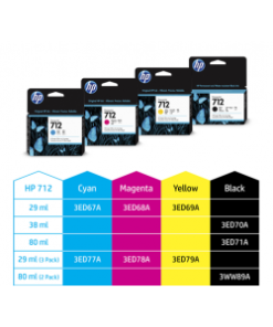 Cartucho de Tinta HP 712 Amarillo pronet