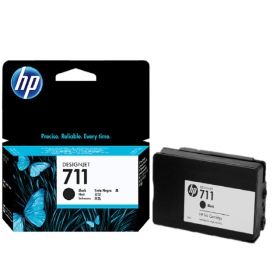 Cartucho de Tinta HP Original 711 Negra. Cartucho de Tinta HP Original 711 Negra.