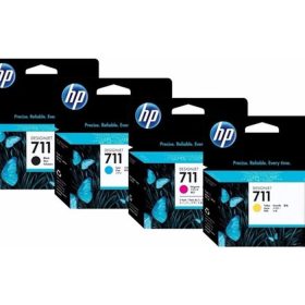 Cartucho de Tinta HP Original 711 Cyan. Cartucho de Tinta HP Original 711 Cyan.