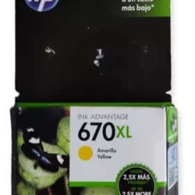Cartucho de tinta HP 670XL amarillo Cartucho de tinta HP 670XL amarillo