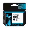 Cartucho de tinta HP Ink Advantage 667 Negro