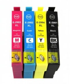 Cartucho de tinta Ripcolor Amarillo E-2994 XL Cartucho de tinta Wam Magenta E 2993 XL Cartucho de tinta Wam Magenta E 2993 XL