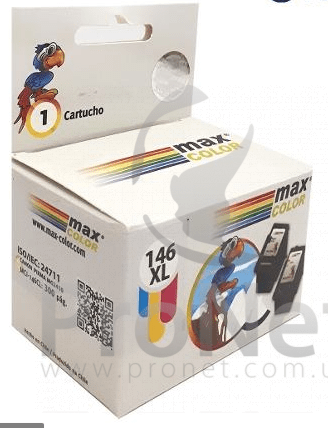 Cartucho de tinta compatible Canon 146XL