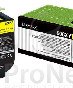 Cartucho de toner amarillo para Lexmark CX510