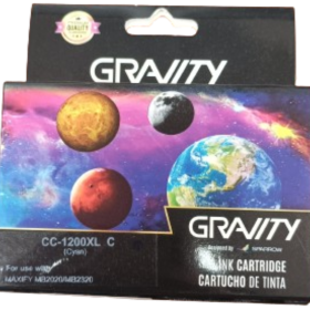 Cartucho Compatible Gravity PGI-1200XL Cyan.