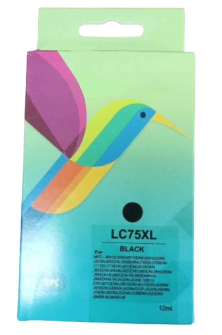 Cartucho de Tinta WAM Compatible con Brother LC75XL Negro | ProNet Tecnología