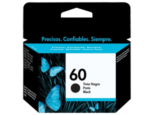 Cartucho de tinta HP Original 60 Negro