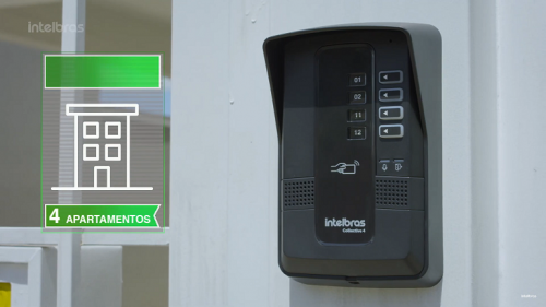 Central de Porteria Intelbras Collective 4/4