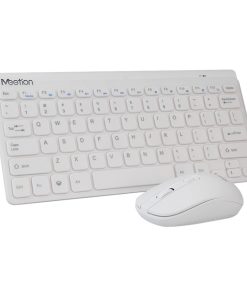 Combo Teclado y Mouse Inalambrico Mini4000 Meetion Blanco pronet