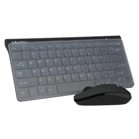 Combo Teclado y Mouse Inalámbrico Mini4000 Meetion Negro.