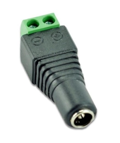 Conector National 12V 2.1mm hembra pronet