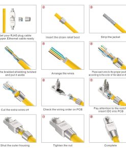 Conector RJ45 para categoría 6A Conector RJ45 para categoria 6A ProNet 1 Conector RJ45 para categoría 6A