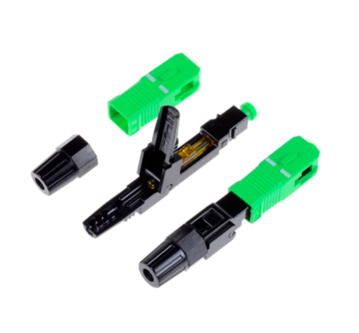 Conector de fibra SC/APC SM 9/125