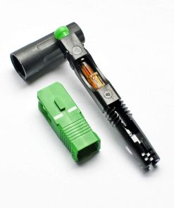 Conector de fibra SC/APC SM 9/125 Conector de fibra SC APC SM Uruguay Conector de fibra SC/APC SM 9/125