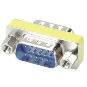 Cupla VGA Macho a Macho 15 Pin