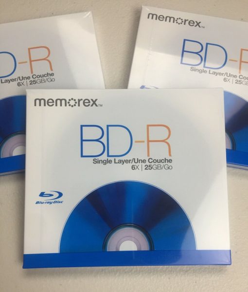 DVD Blu Ray 25GB X6 Memorex pronet uy