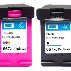 Cartucho Gravity compatible con HP 667 XL Color