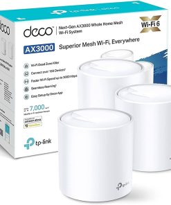 Deco X60 Wi-Fi 6 Mesh AX3000 Pack x 3 Deco X60 Wi Fi 6 Mesh AX3000 Pack x 3 Deco X60 Wi Fi 6 Mesh AX3000 Pack x 3