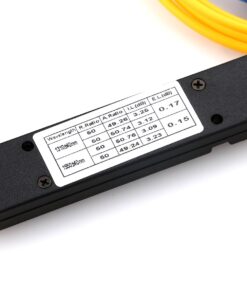 Divisor óptico o splitter 1 entrada 2 salidas