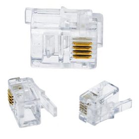 Fichas RJ11 Pack X10 