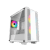 Gabinete DeepCool CC360 ARGB Blanco