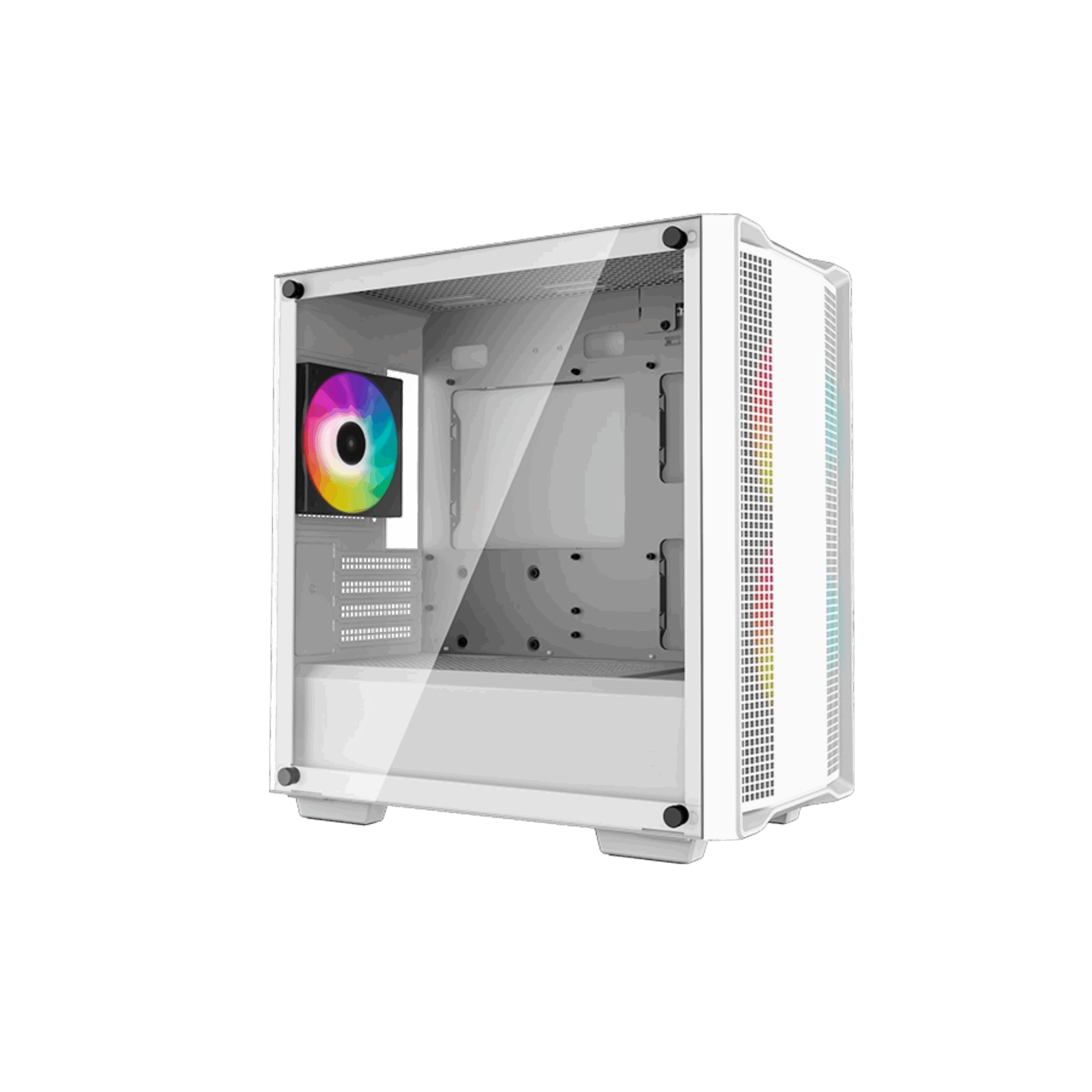Gabinete DeepCool CC360 ARGB Blanco Gabinete DeepCool CC360 ARGB Blanco pronet uy scaled Gabinete DeepCool CC360 ARGB Blanco - Imagen 2
