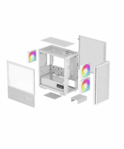 Gabinete DeepCool CH360 Digital Blanco Gabinete DeepCool CH360 Digital Blanco pronet Gabinete DeepCool CH360 Digital Blanco pronet