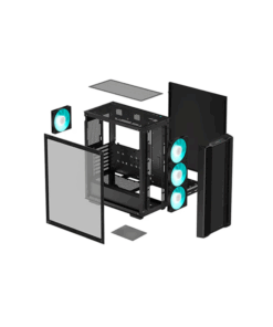 Gabinete DeepCool CC560 V2 Negro Gabinete DeepCool CC560 V2 Negro removebg preview pronet Gabinete DeepCool CC560 V2 Negro removebg preview pronet