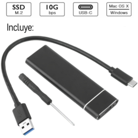 Gabinete Externo de Disco M.2 a USB C Gabinete Externo de Disco M.2 a USB C