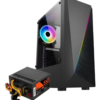 Gabinete Gamer NSX Ripper 802 + 1 Fuente 550W 80 Plus Bronce