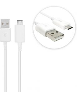 Cable de datos Micro USB Ripcolor blanco
