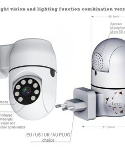 Cámara Domo Enchufe HLC Q7S HLC CAMARA WIFI Q7S PRONET HLC CAMARA WIFI Q7S PRONET