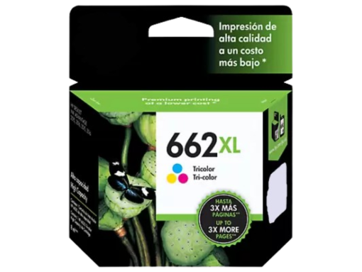 Cartucho de Tinta HP 662XL TriColor Original