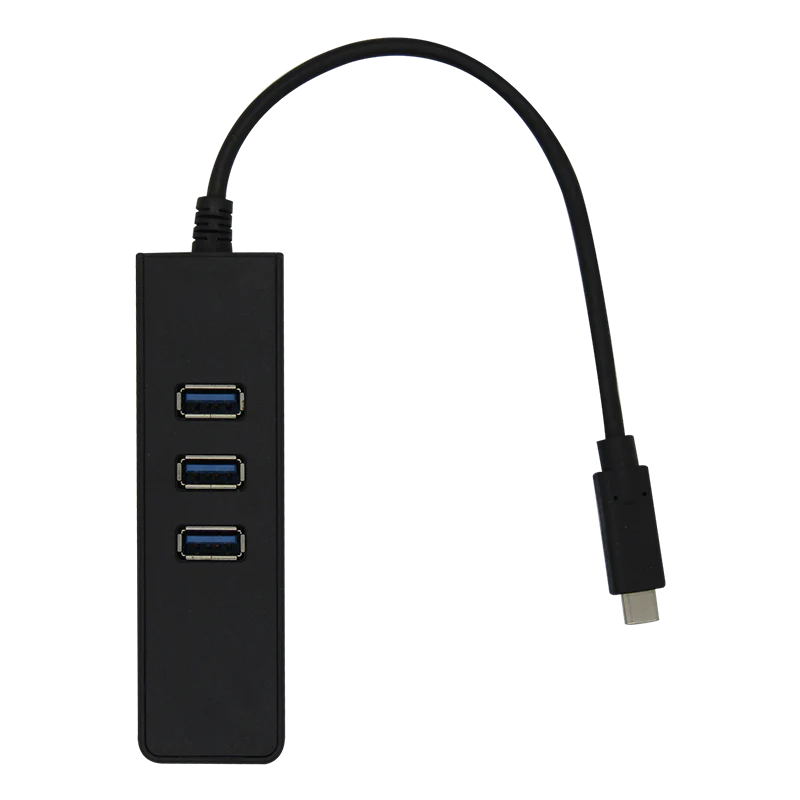 Hub USB 3.0 con tarjeta de red Gigabit